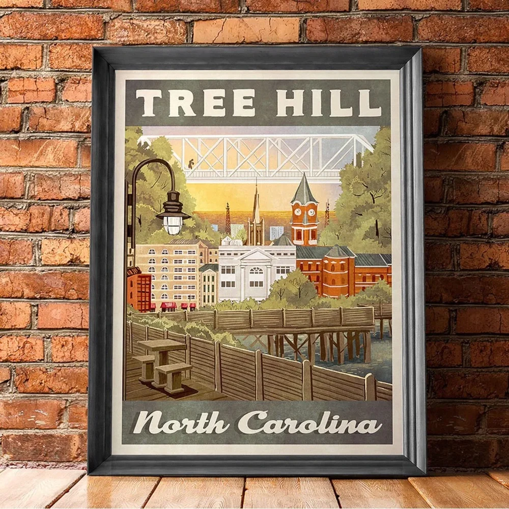 Tree Hill | North Carolina Poster - Picture 4 of 7